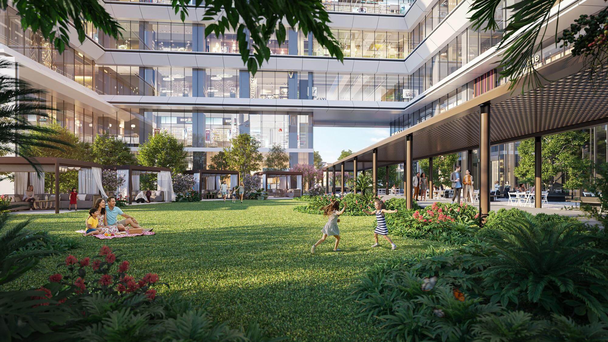 tiện ích dự án chung cư sun group mê linh